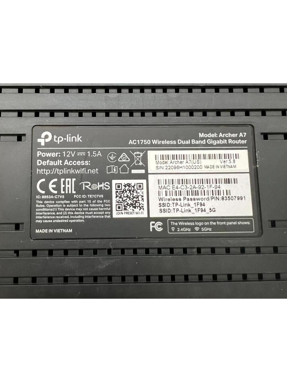 TP-Link AC1750 Wireless Dual Band Gigabit Router - Picture 4 of 5